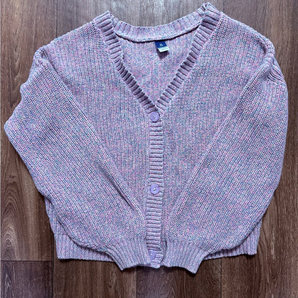 Old Navy Lavender Cardigan Sweater